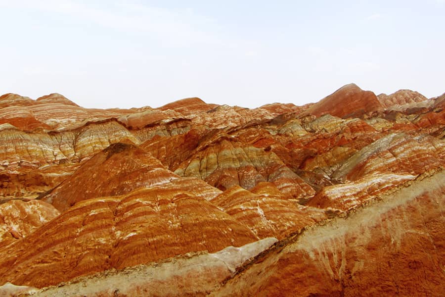 Zhangye Danxia Landform Geological Park, China