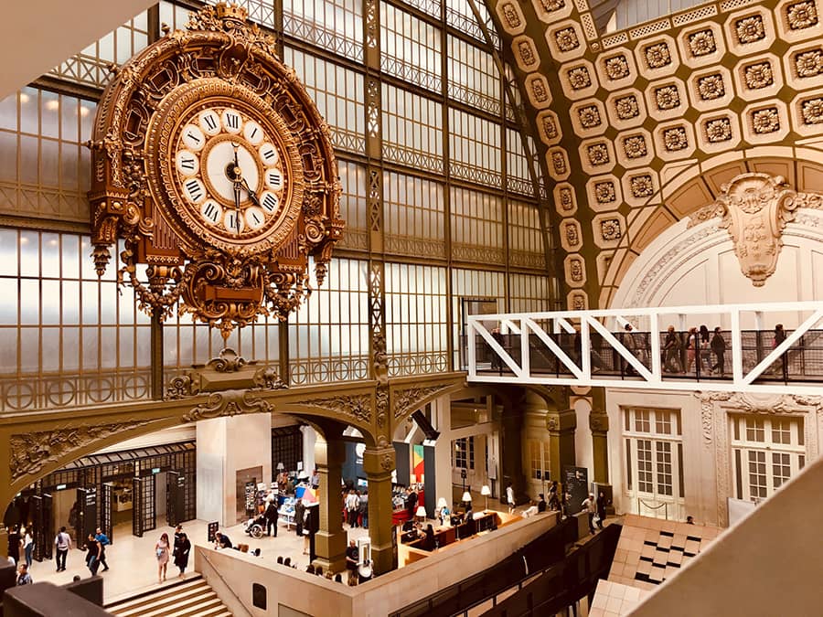 Musee D'orsay In Paris France