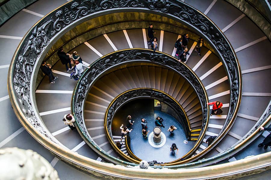 The Vatican Museums In Vatican City, Italy