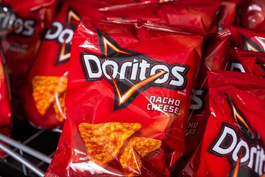 Which company manufactures Doritos in North America?