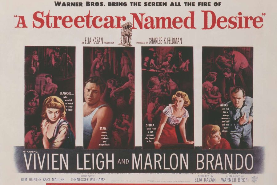 Which playwright wrote A Streetcar Named Desire?