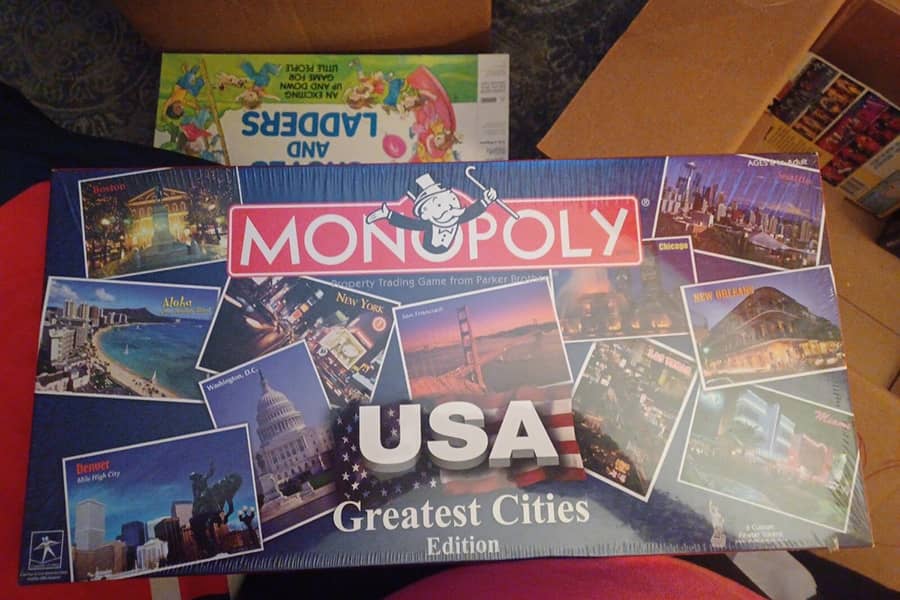 Which US city was the first American version of Monopoly based on?