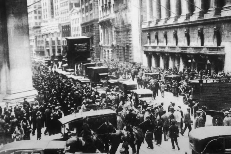 Which 1929 stock market crash day is known as “Black Tuesday”?