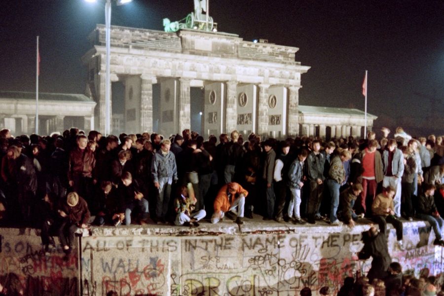 Which country was reunified in 1990 after decades of division?