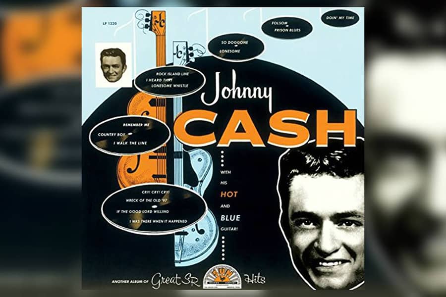 Johnny Cash's famous song is about a boy with which female name?