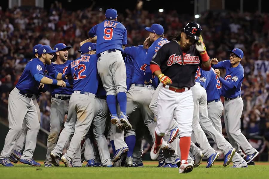 What's the name of the MLB's annual championship?