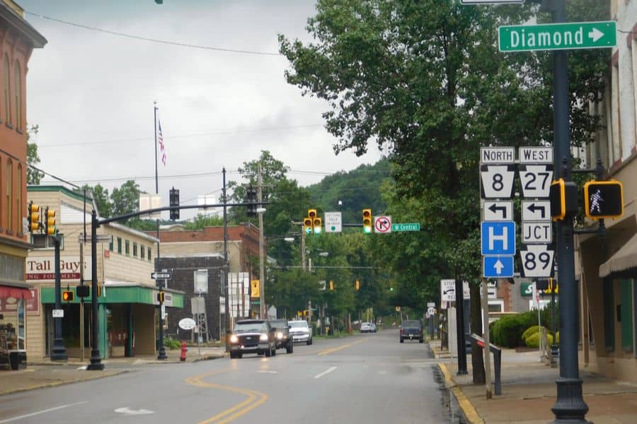 What natural resource made Titusville, Pennsylvania, famous?