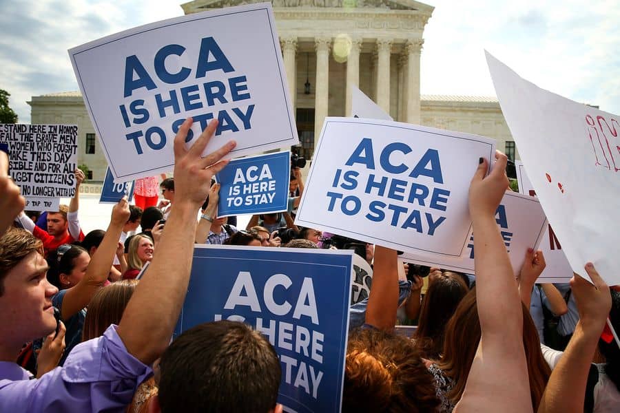 Which U.S. president signed the Affordable Care Act into law?