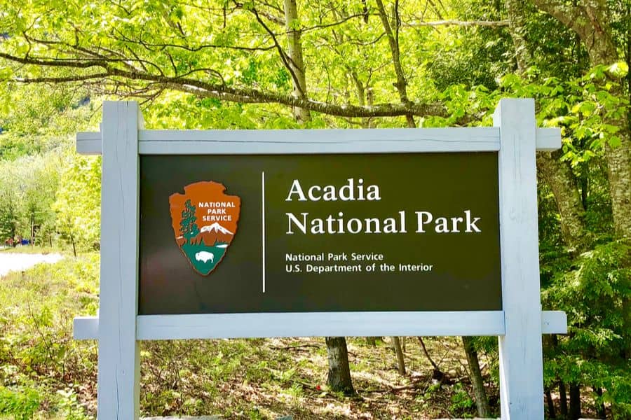 Which U.S. state is home to Acadia National Park?