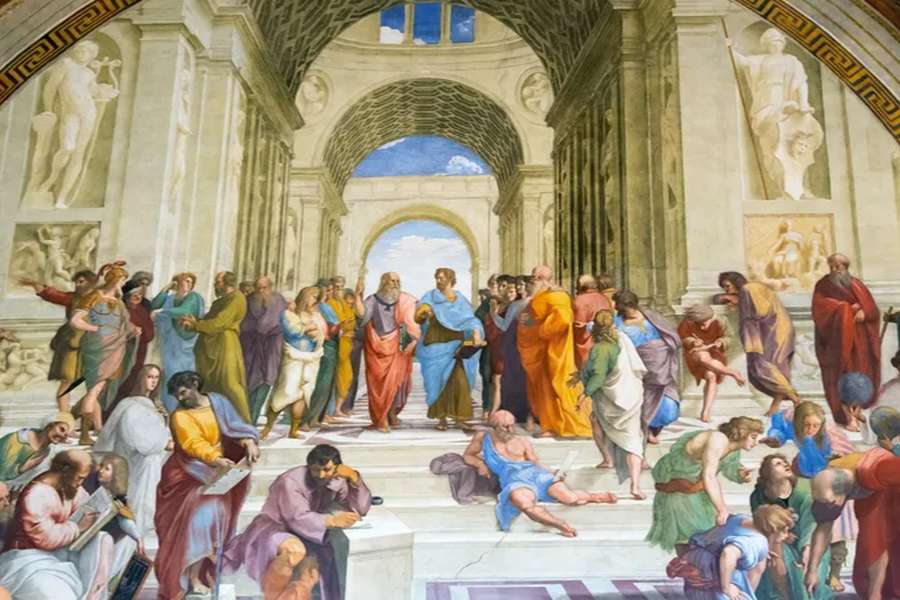 Which artist painted “The School of Athens”?