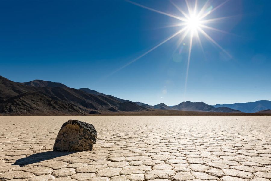 Which desert contains Death Valley?