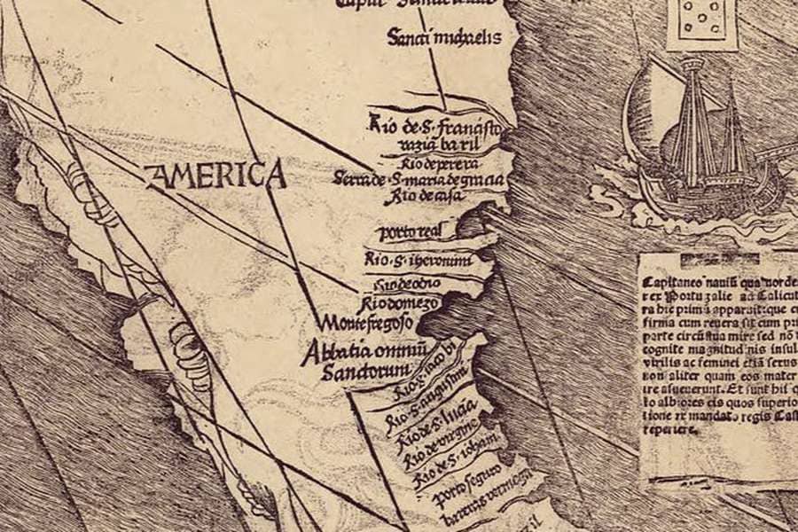 Which explorer gave his name to America?