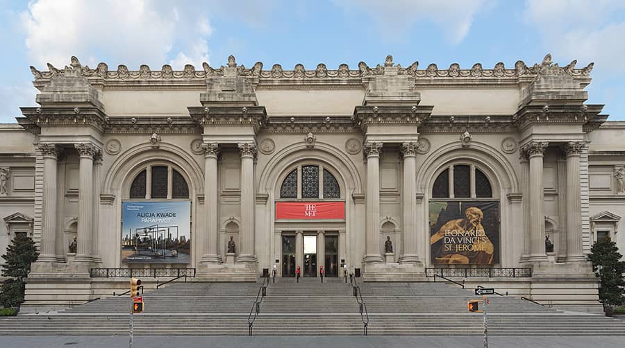 The Metropolitan Museum of Art is in New York City USA
