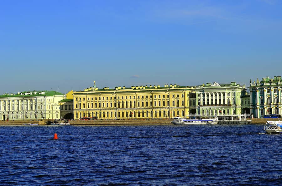 The State Hermitage Museum In St Petersburg Russia