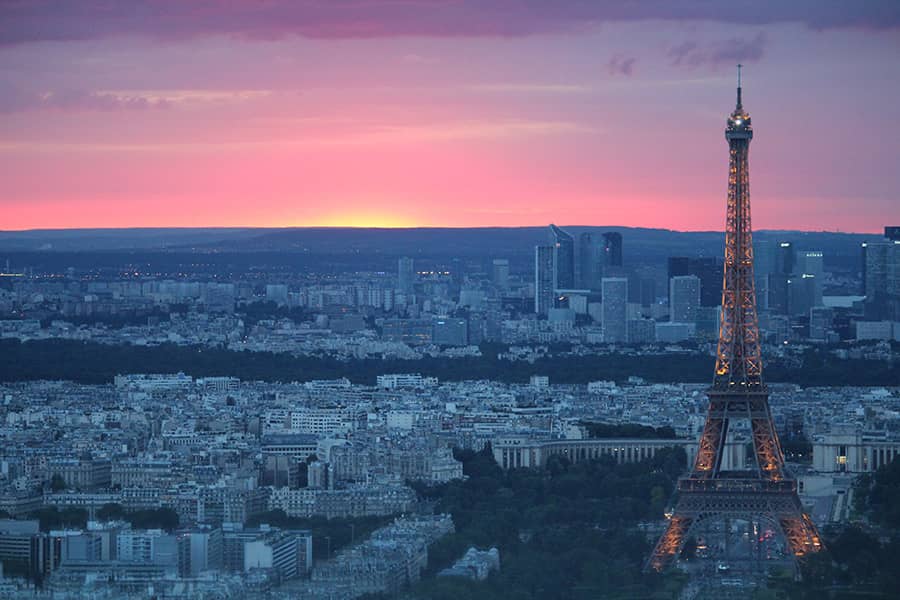 Paris is known as the "City of Love,"